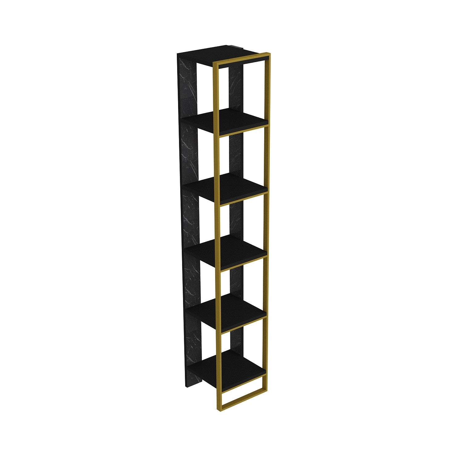 Polica za knjige Polka - Black | AG-vitahome.hr