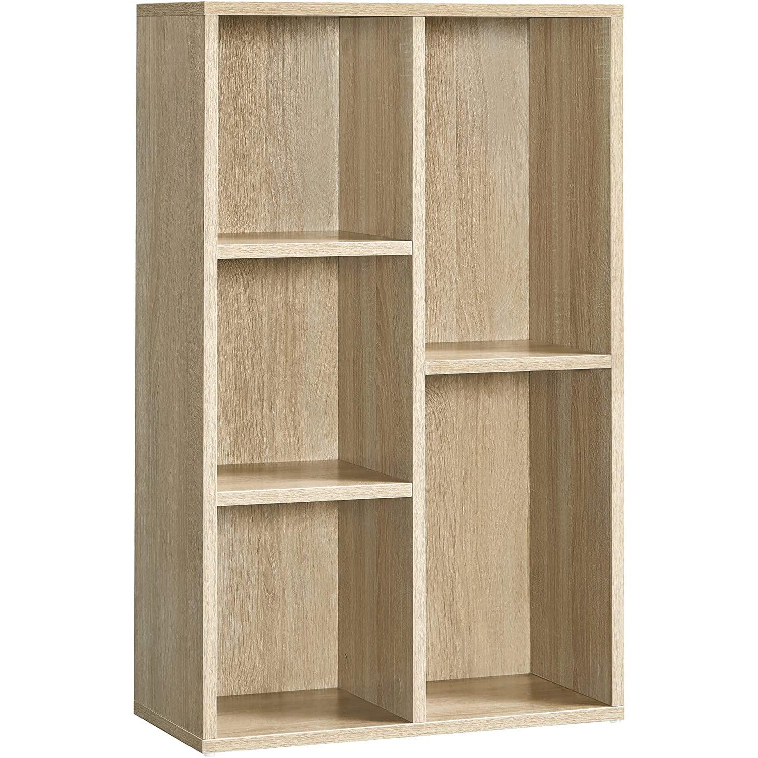polica za knjige s 5 odjeljaka 50 x 80 x 24 cm | VASAGLE-vitahome.hr