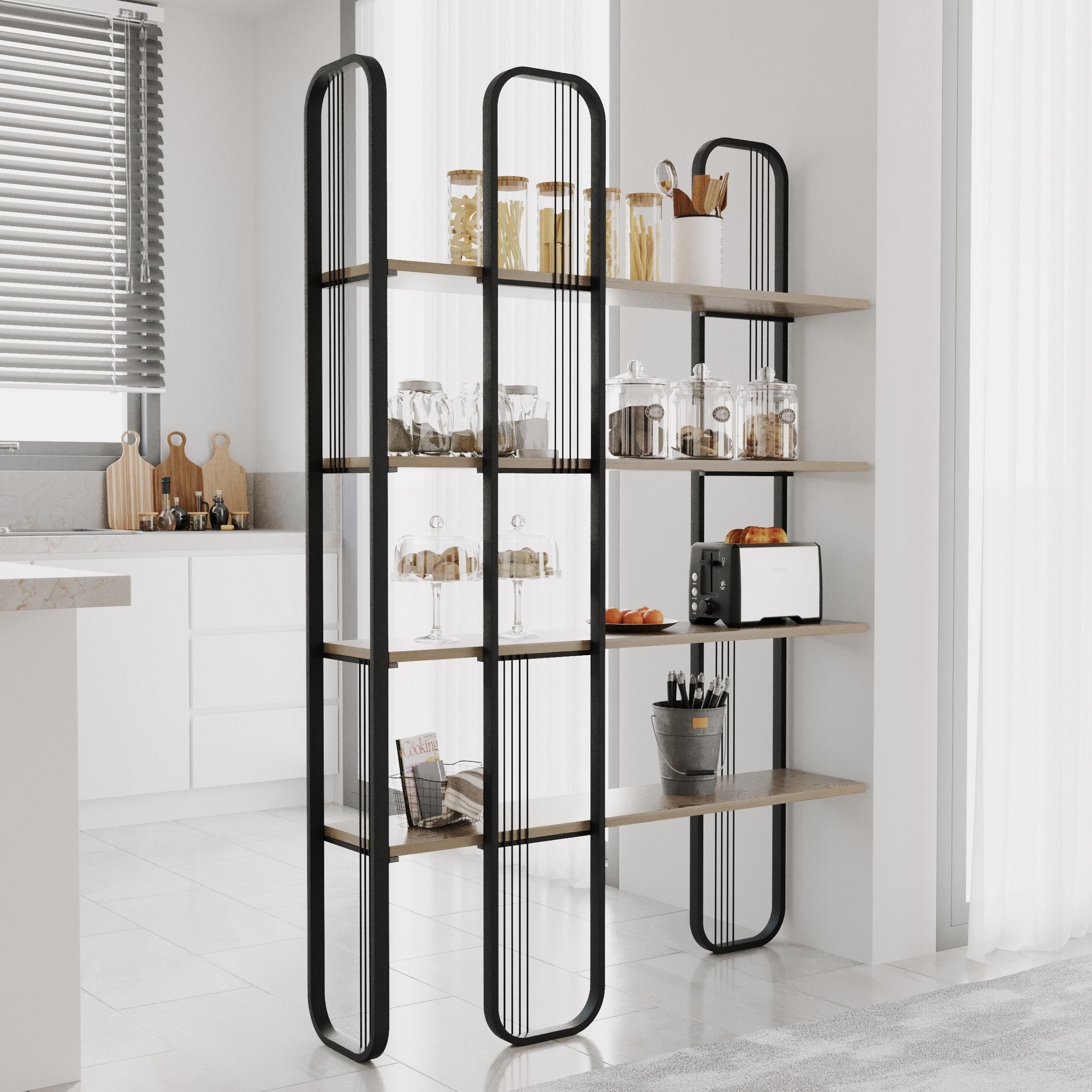 Polica za knjige Sierra - Black | AG-vitahome.hr