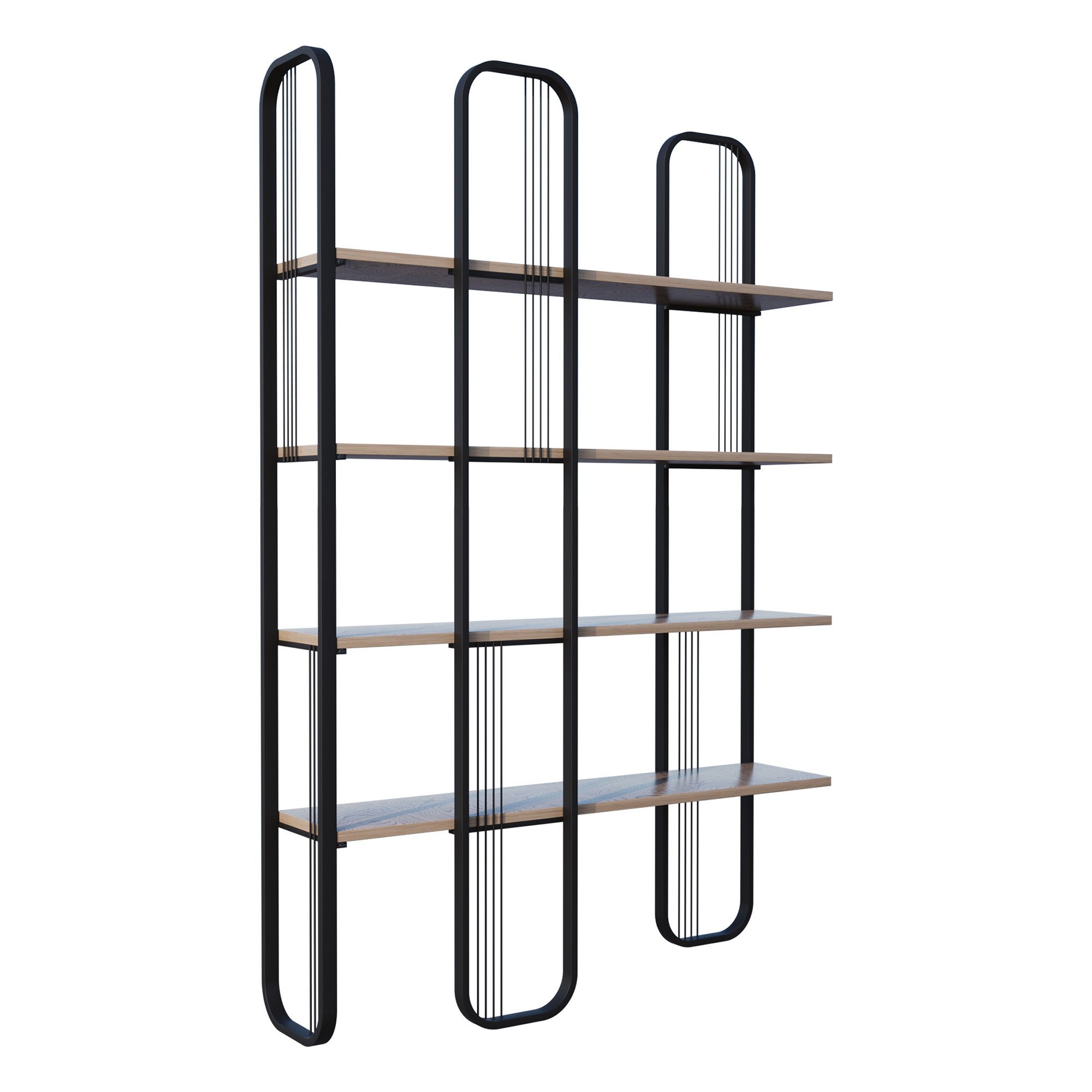 Polica za knjige Sierra - Black | AG-vitahome.hr