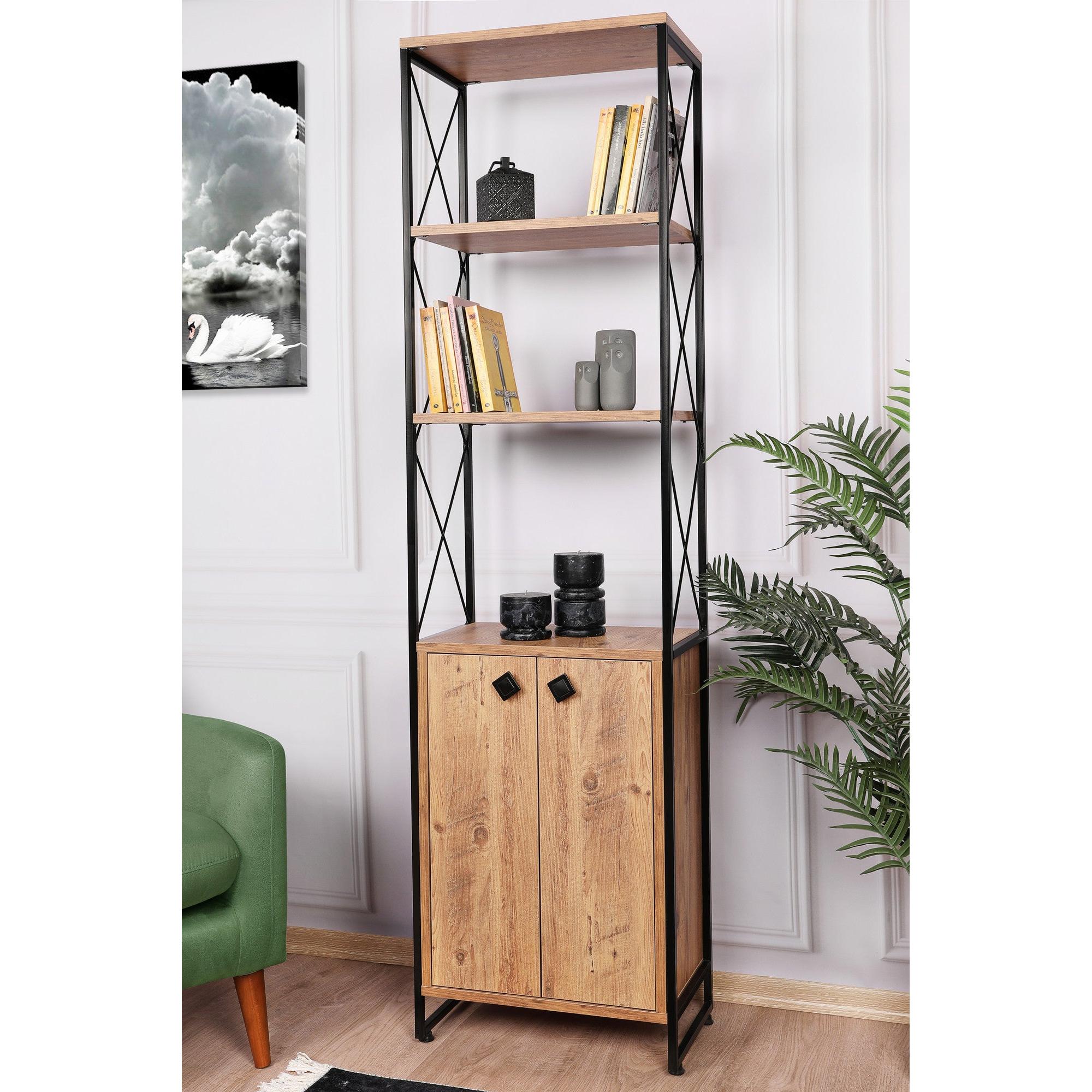 Polica za knjige Tervel - Pine | AG-vitahome.hr