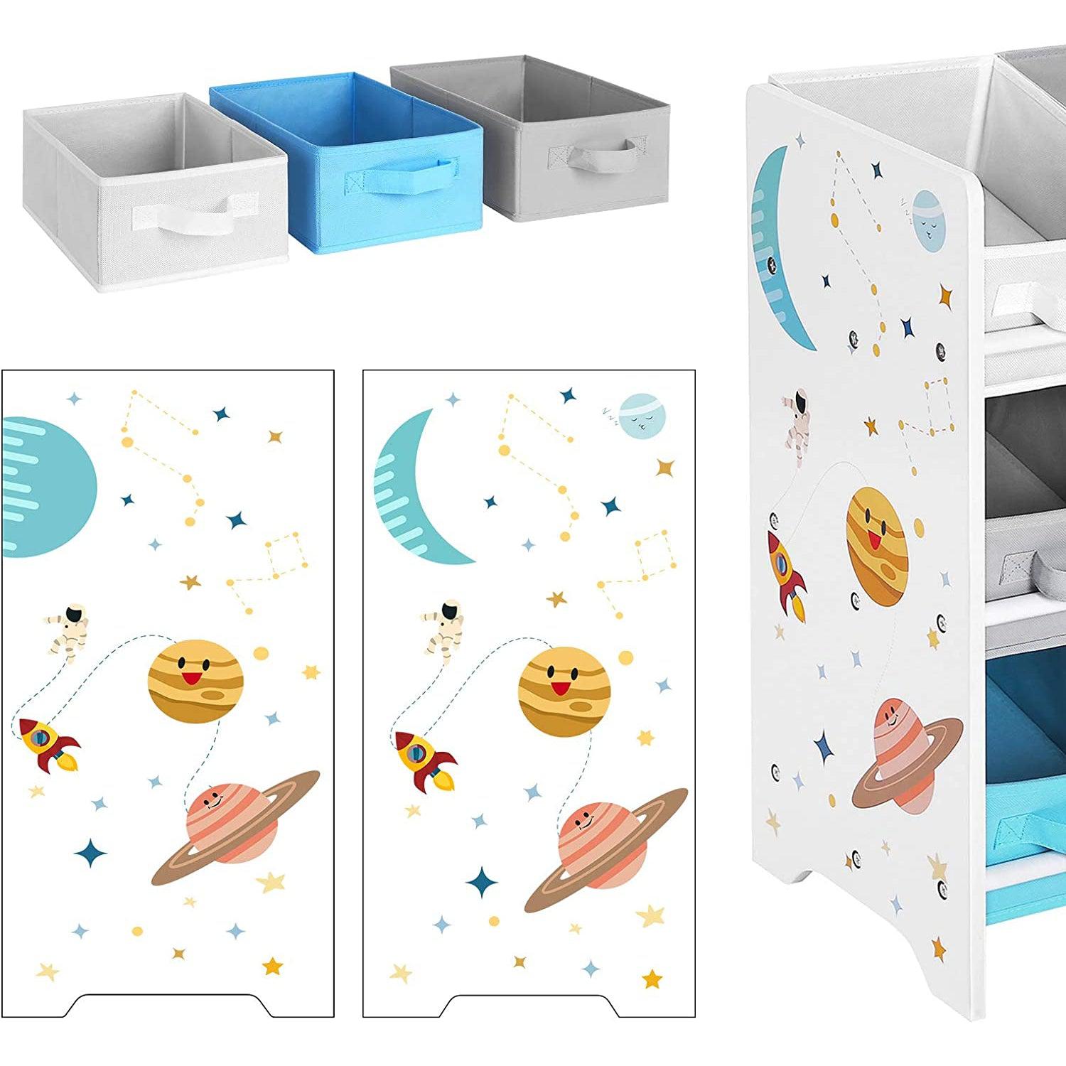 polica za odlaganje igračaka za djecu 62,5 x 29,5 x 60 cm | SONGMICS-vitahome.hr