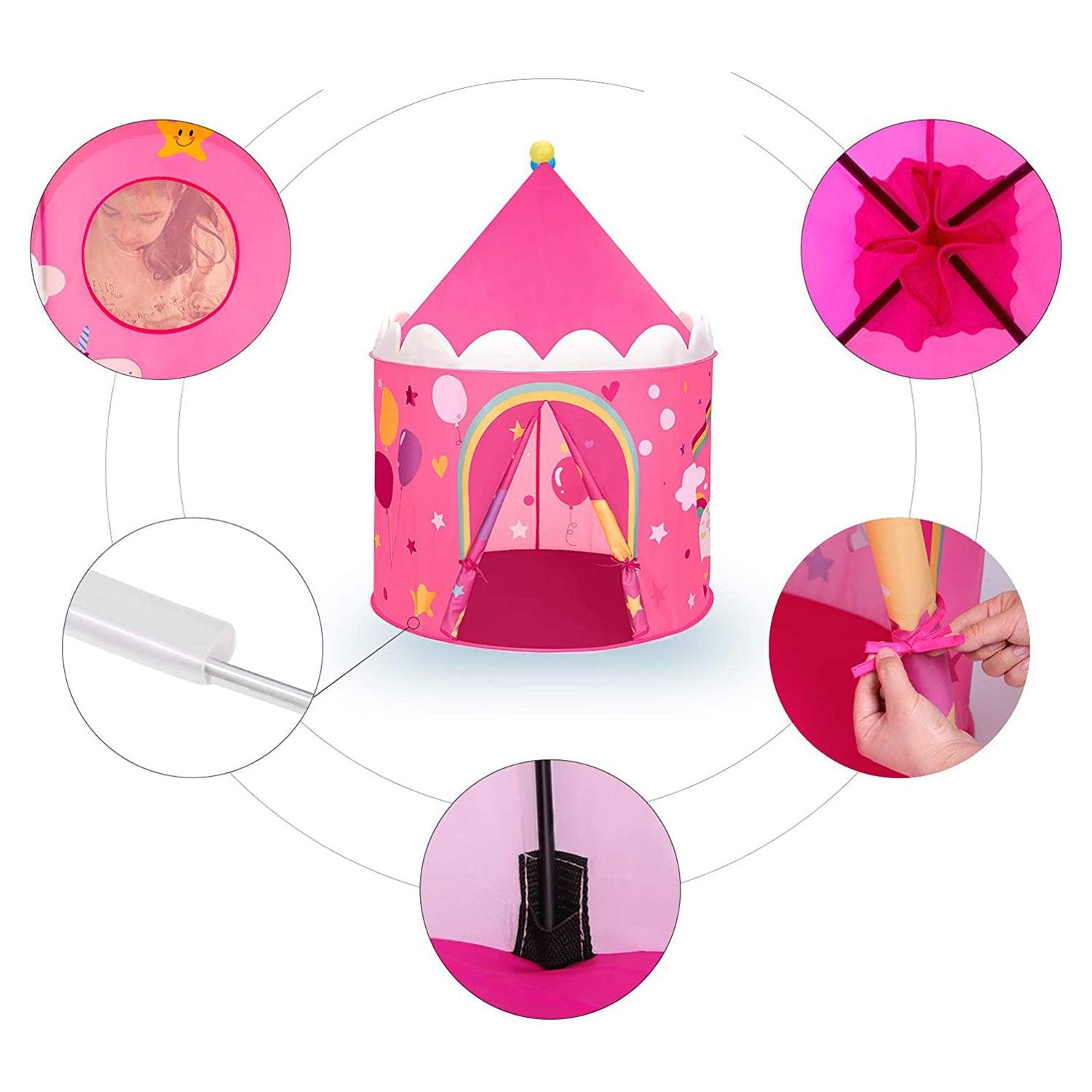 Princess Castle šator za igru za malu djecu, poklon za djecu | SONGMICS-vitahome.hr