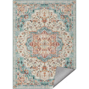 Protuklizni tepih, periv u perilici, 153 x 214 cm, akvamarin boje | SONGMICS-vitahome.hr