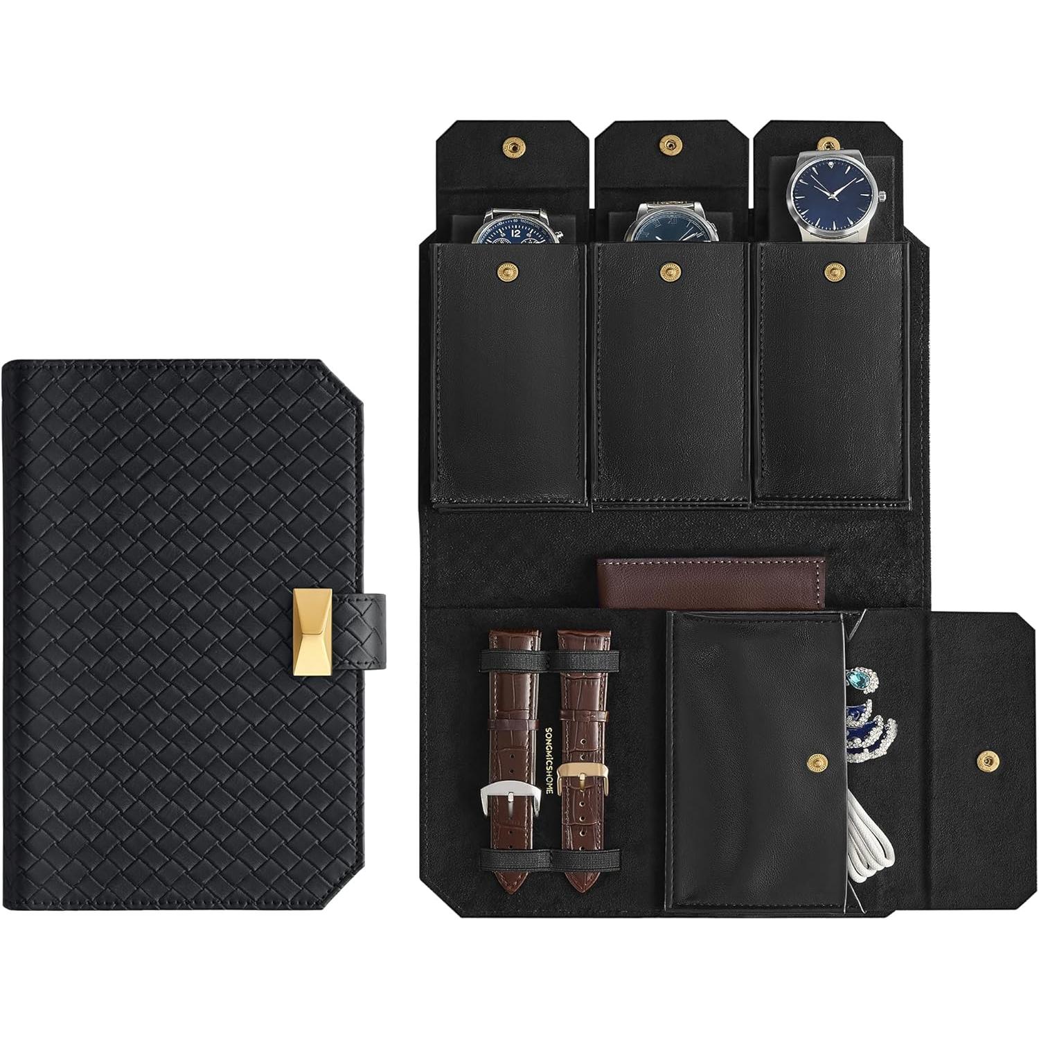 Putna kutija za 3 sata, 22×14,5×4,5 cm, tinta crna