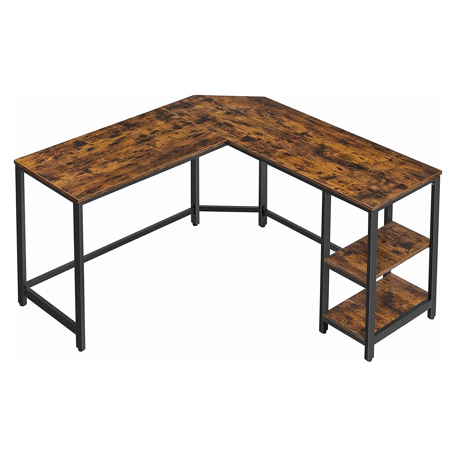 Računalni stol u obliku slova L, kutni stol 138 x 138 x 76 | Vasagle-vitahome.hr