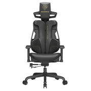 Radna stolica podesive visine s 4 točke potpore, nosivosti 150kg, crna | SONGMICS-vitahome.hr
