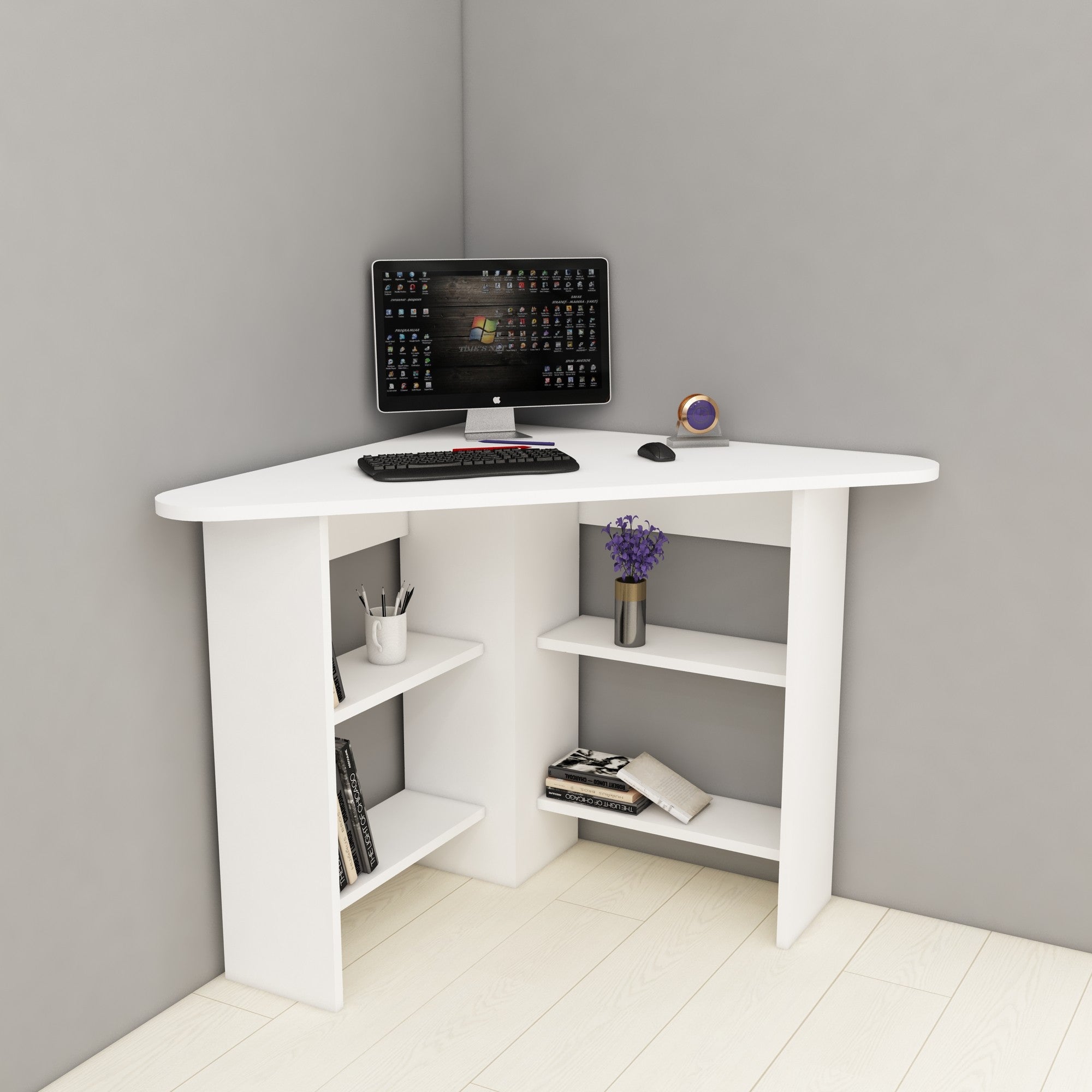 Radni stol Corner - White | AG-vitahome.hr