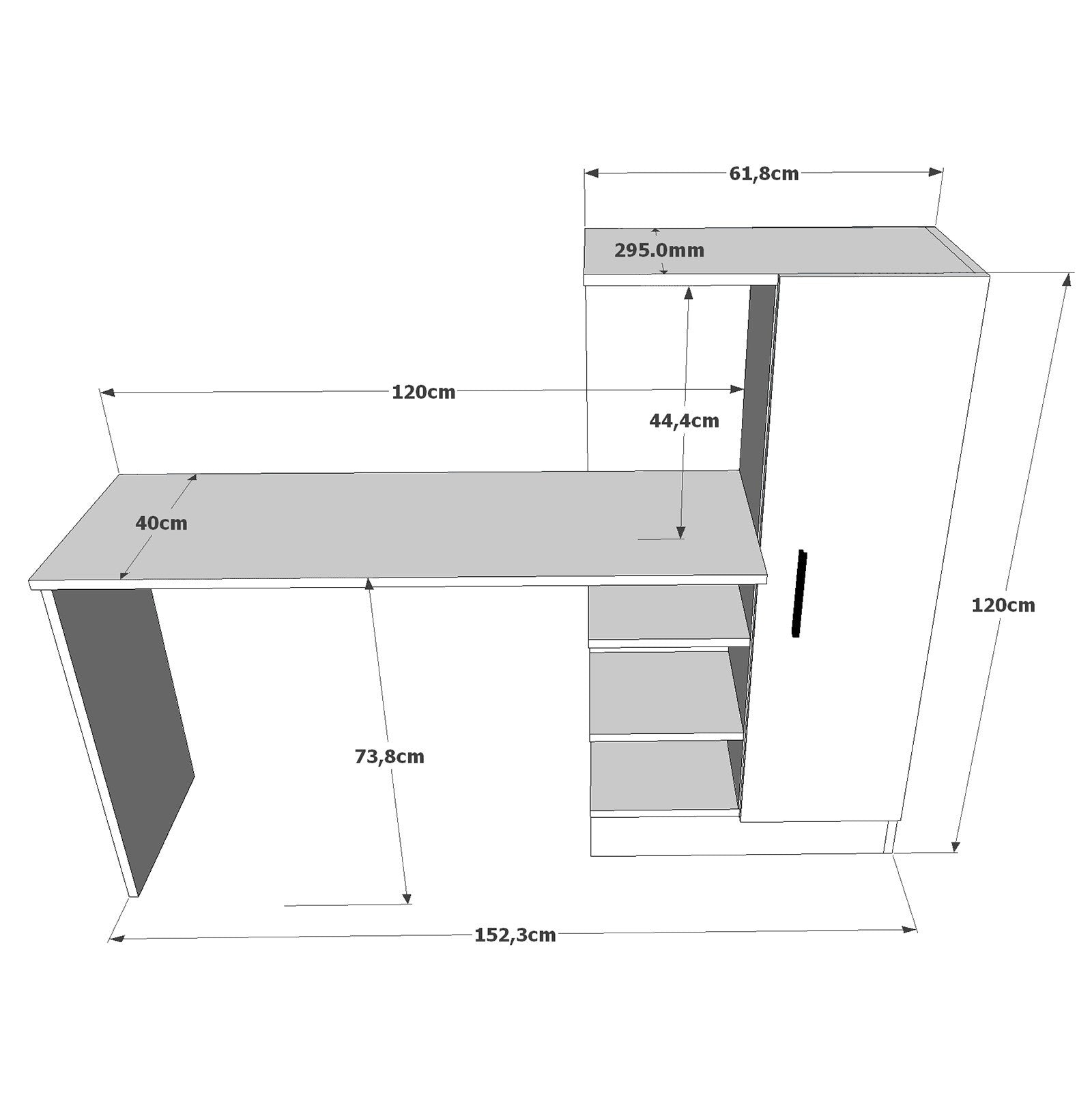 Radni stol Ct2-Ab | AG-vitahome.hr