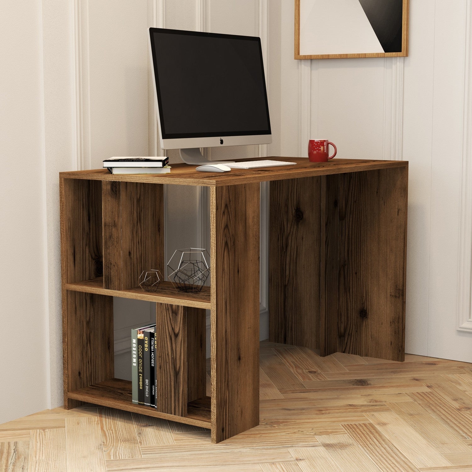 Radni stol Lima - Walnut | AG-vitahome.hr