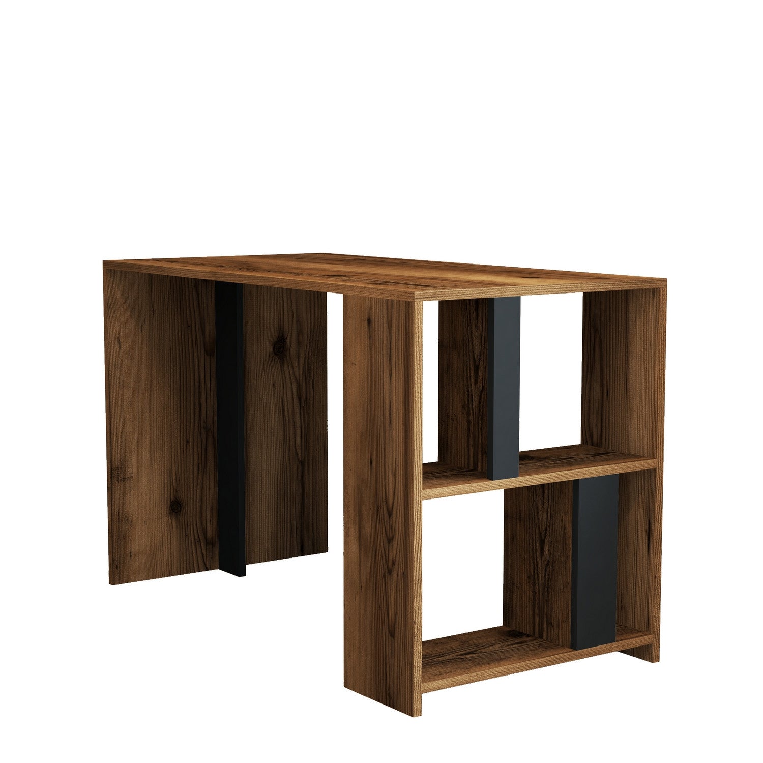 Radni stol Lima - Walnut, Anthracite | AG-vitahome.hr