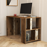Radni stol Lima - Walnut, White Marble | AG-vitahome.hr
