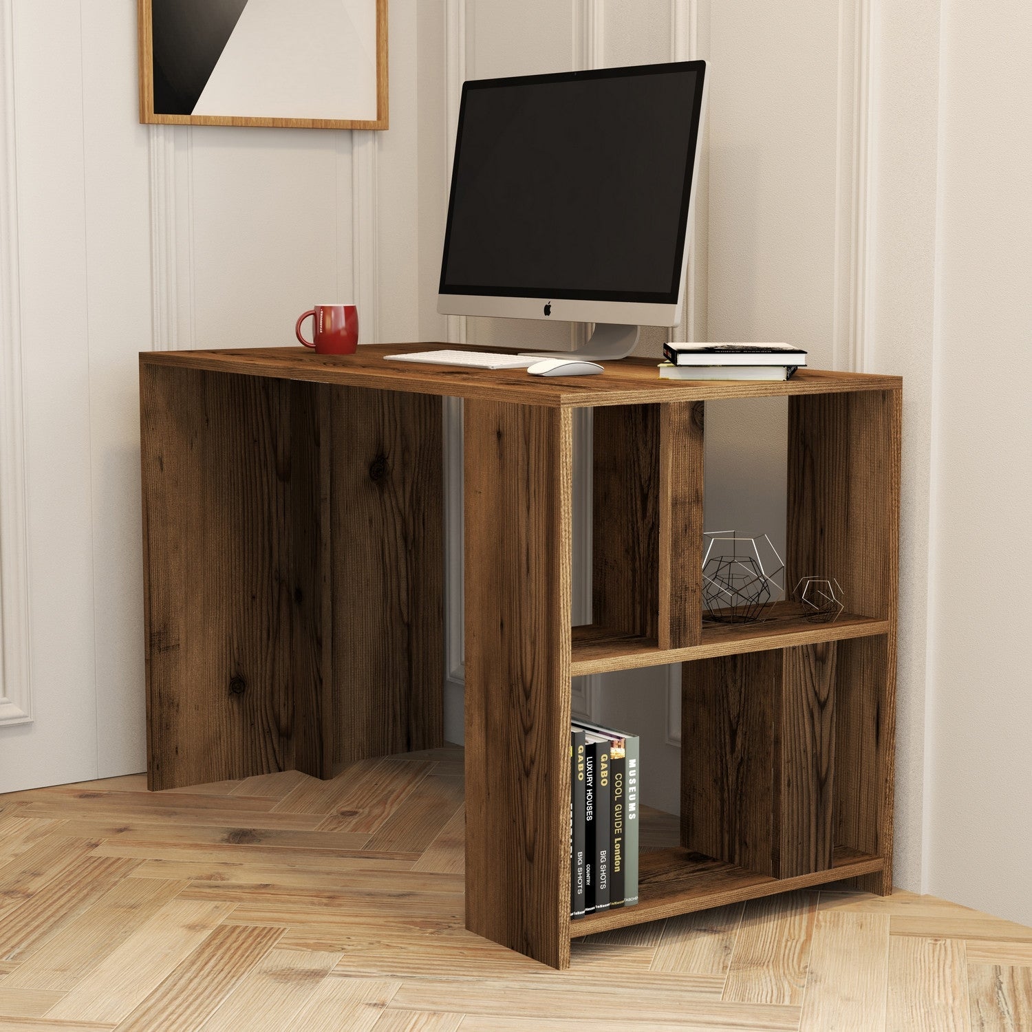 Radni stol Lima - Walnut | AG-vitahome.hr