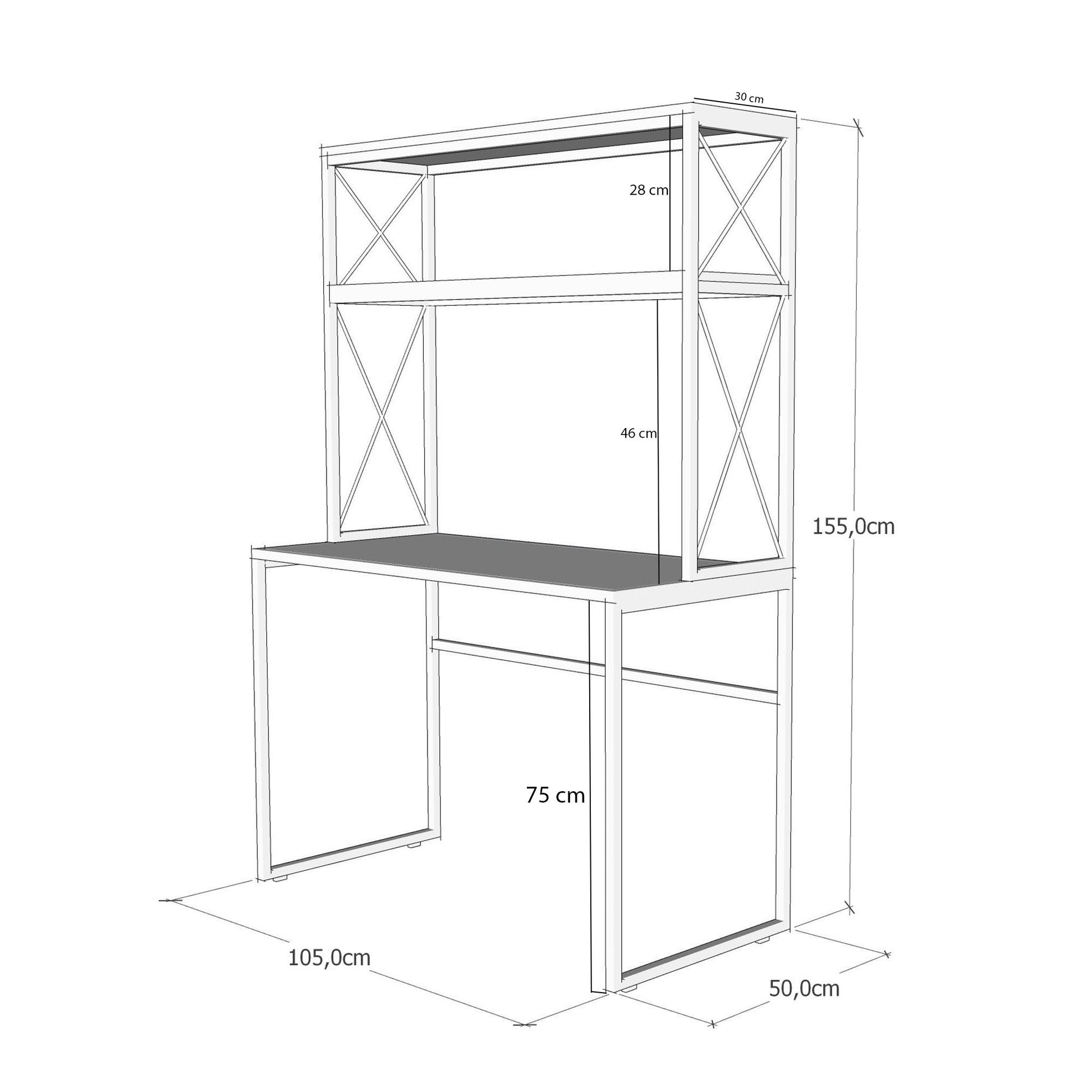 Radni stol Mercan | AG-vitahome.hr