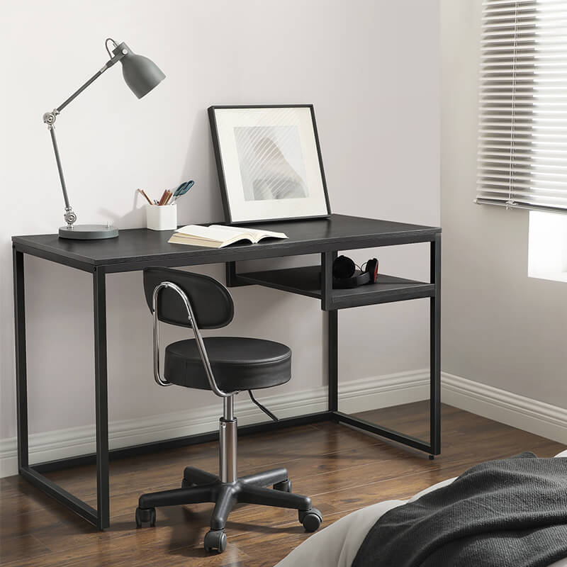 Radni stol, moderan Računalni stol 120 x 60 x 75 cm, crni | Vasagle-vitahome.hr