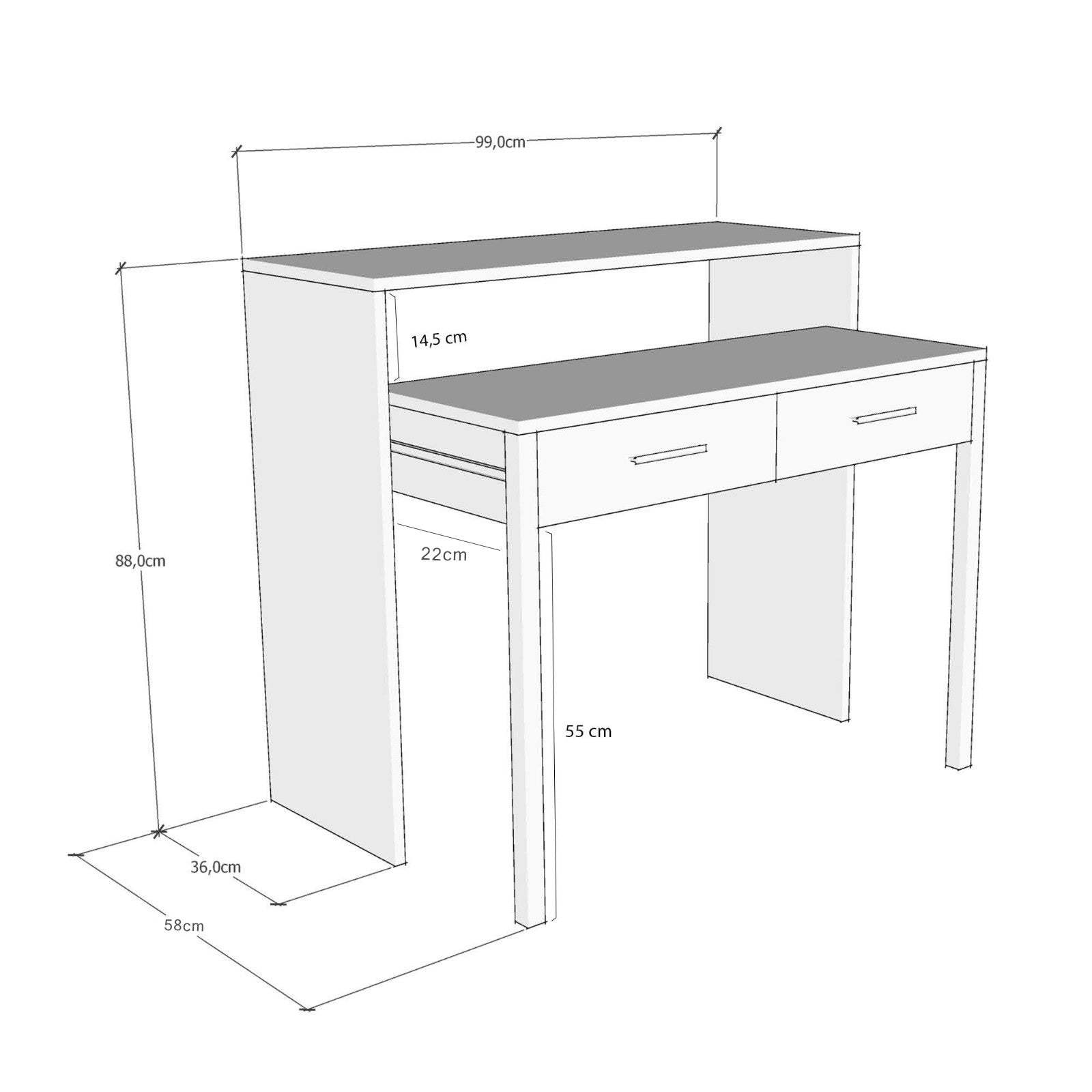Radni stol My Desk | AG-vitahome.hr