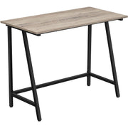 Radni stol, računalni stol 100 x 50 x 75 cm sivo i crno | Vasagle-vitahome.hr