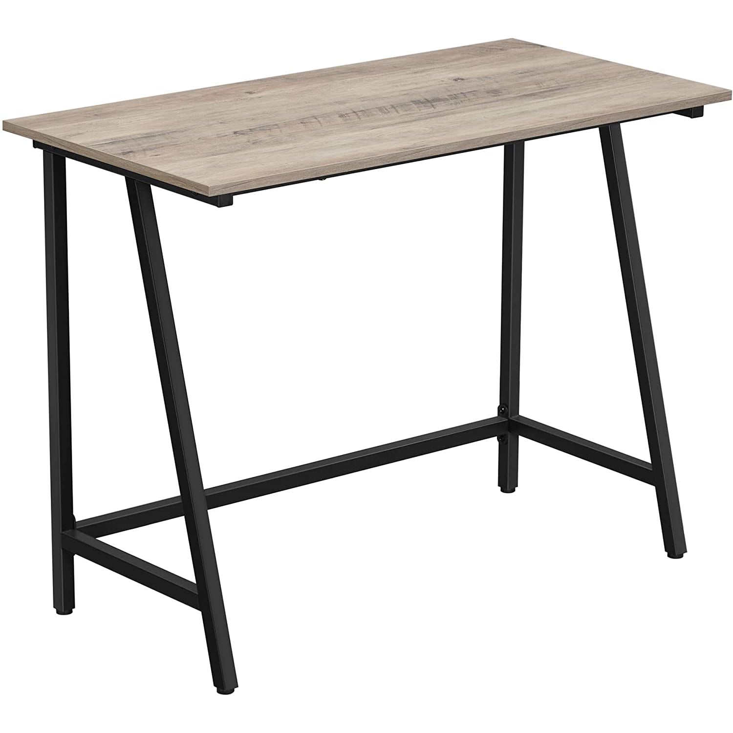 Radni stol, računalni stol 100 x 50 x 75 cm sivo i crno | Vasagle-vitahome.hr