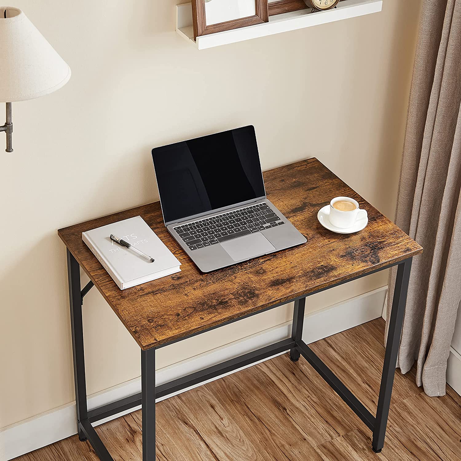 Radni stol, računalni stol, uski uredski stol, 80 x 75 x 50 cm-Vasagle-Vita Home