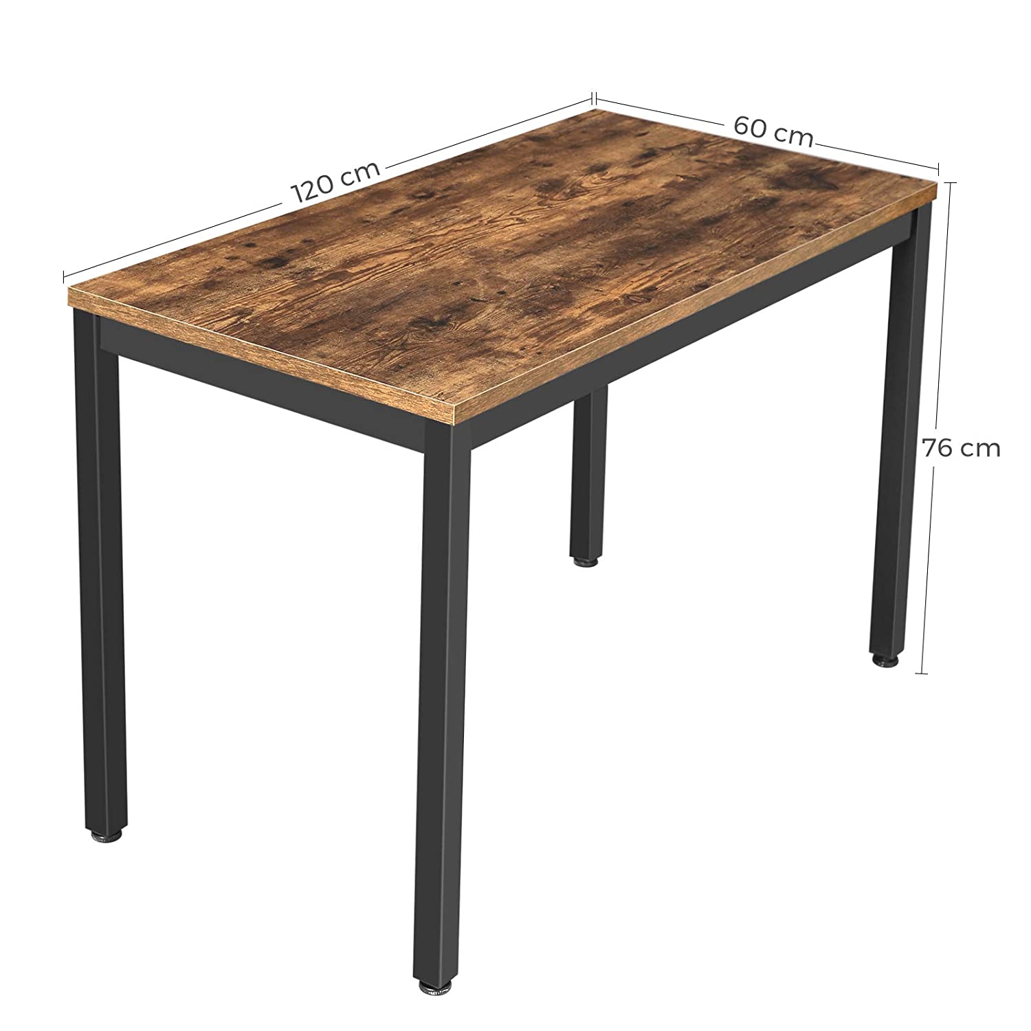 Radni stol, računalo 120 x 60 x 76 cm | Vasagle-vitahome.hr