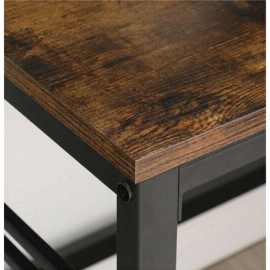 Radni stol s policom za knjige 120x60x125,5 cm | Vasagle-vitahome.hr
