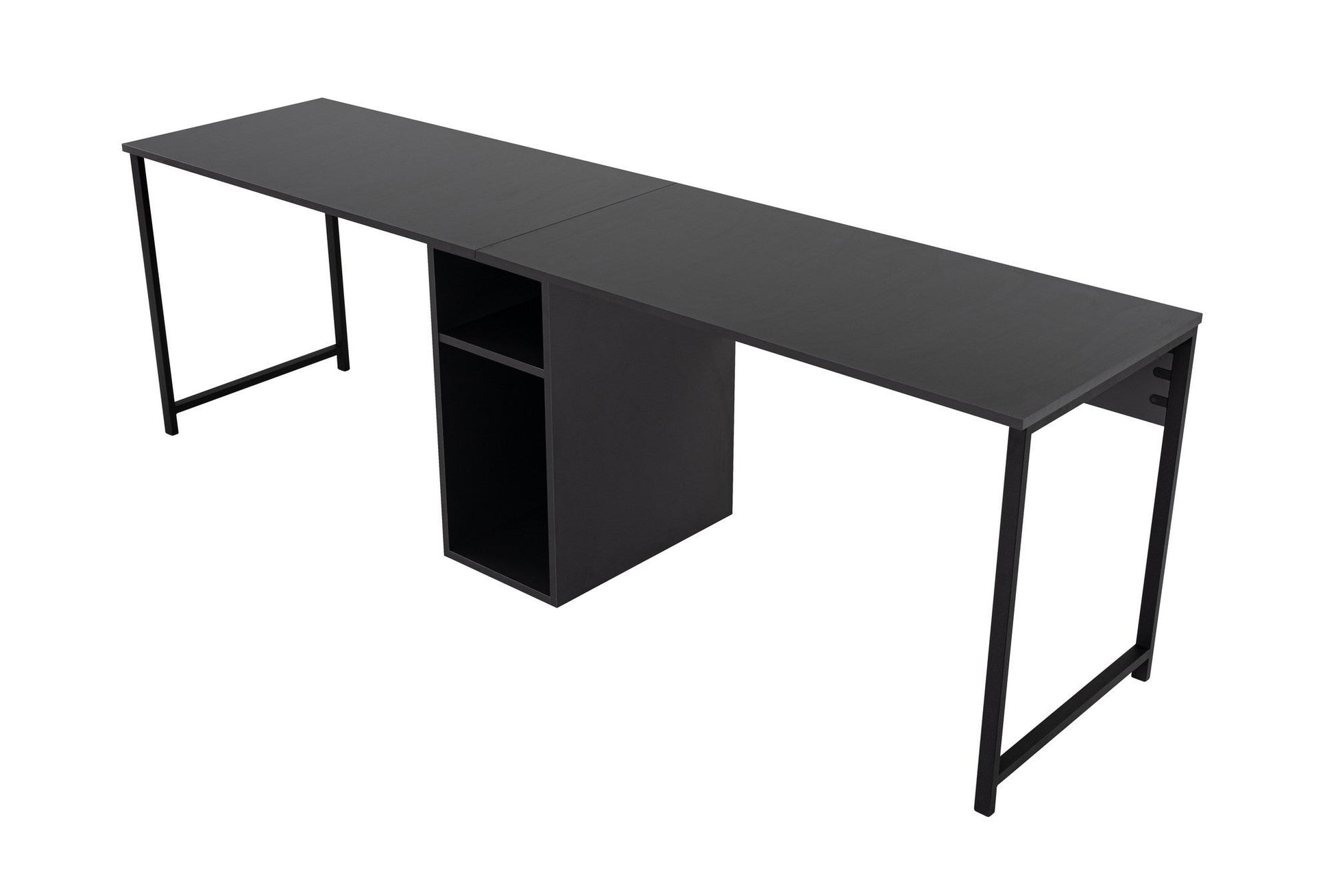 Radni stol Twin Study Desk - Anthracite, Black | AG-vitahome.hr