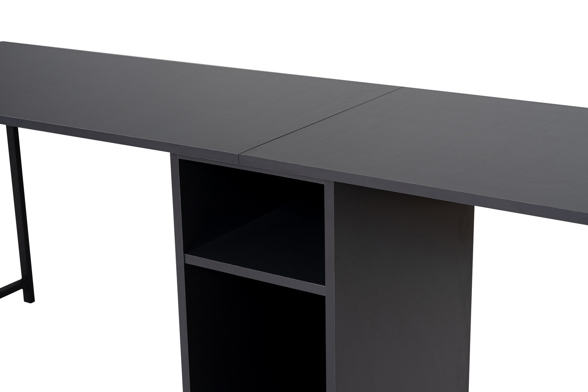 Radni stol Twin Study Desk - Anthracite, Black | AG-vitahome.hr
