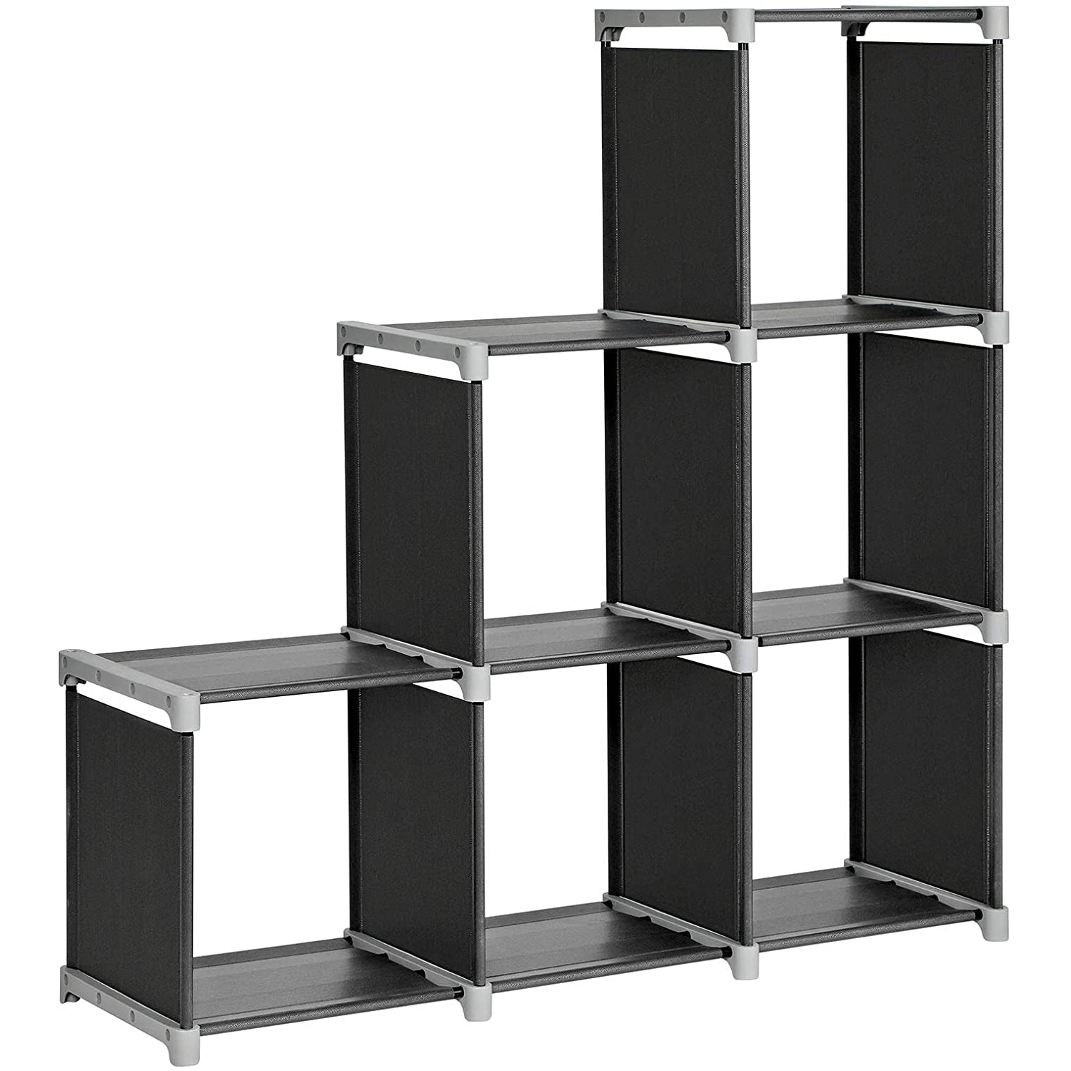 Regal sa šest kockastih polica, organizator, 105 x 105 x 30 cm | SONGMICS-vitahome.hr