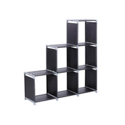 Regal sa šest kockastih polica, organizator, 105 x 105 x 30 cm | SONGMICS-vitahome.hr