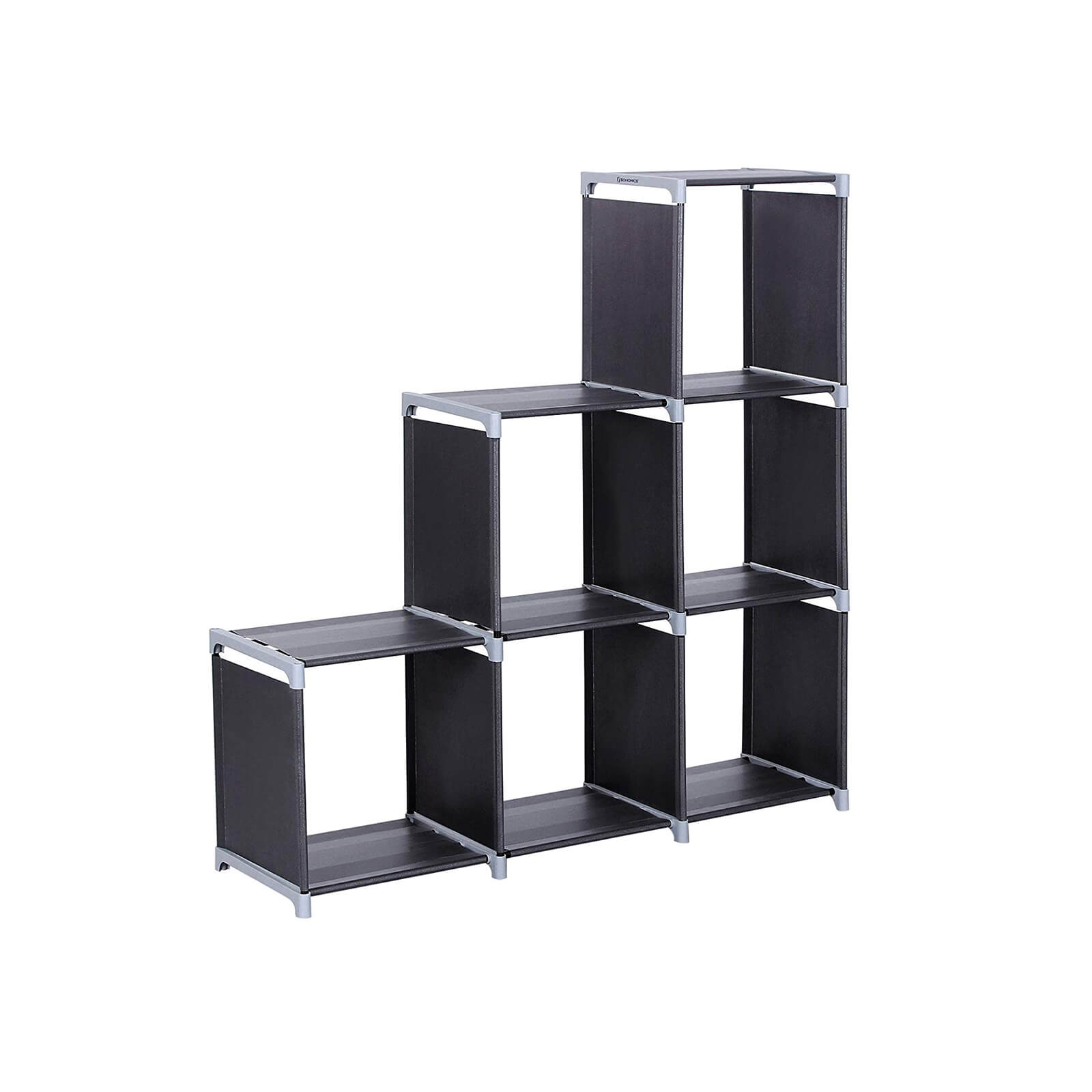 Regal sa šest kockastih polica, organizator, 105 x 105 x 30 cm | SONGMICS-vitahome.hr