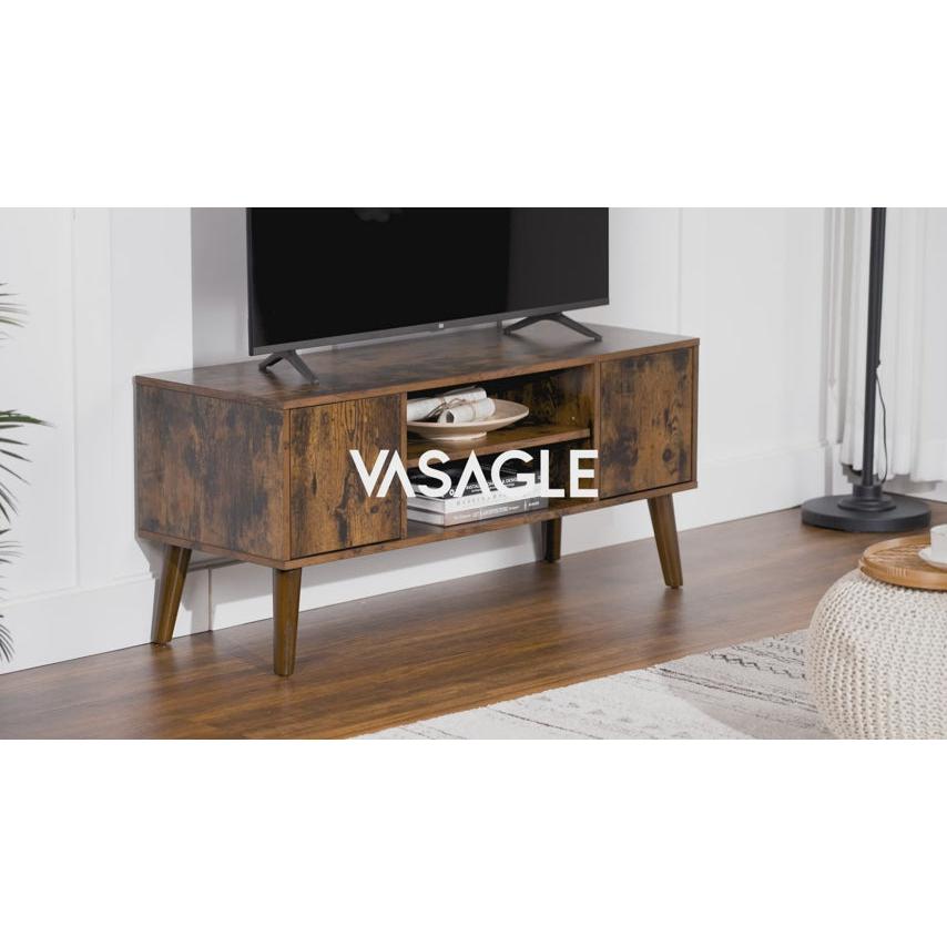 Retro TV ormarić, TV stol 110 x 40 x 49,5 cm | Vasagle-vitahome.hr