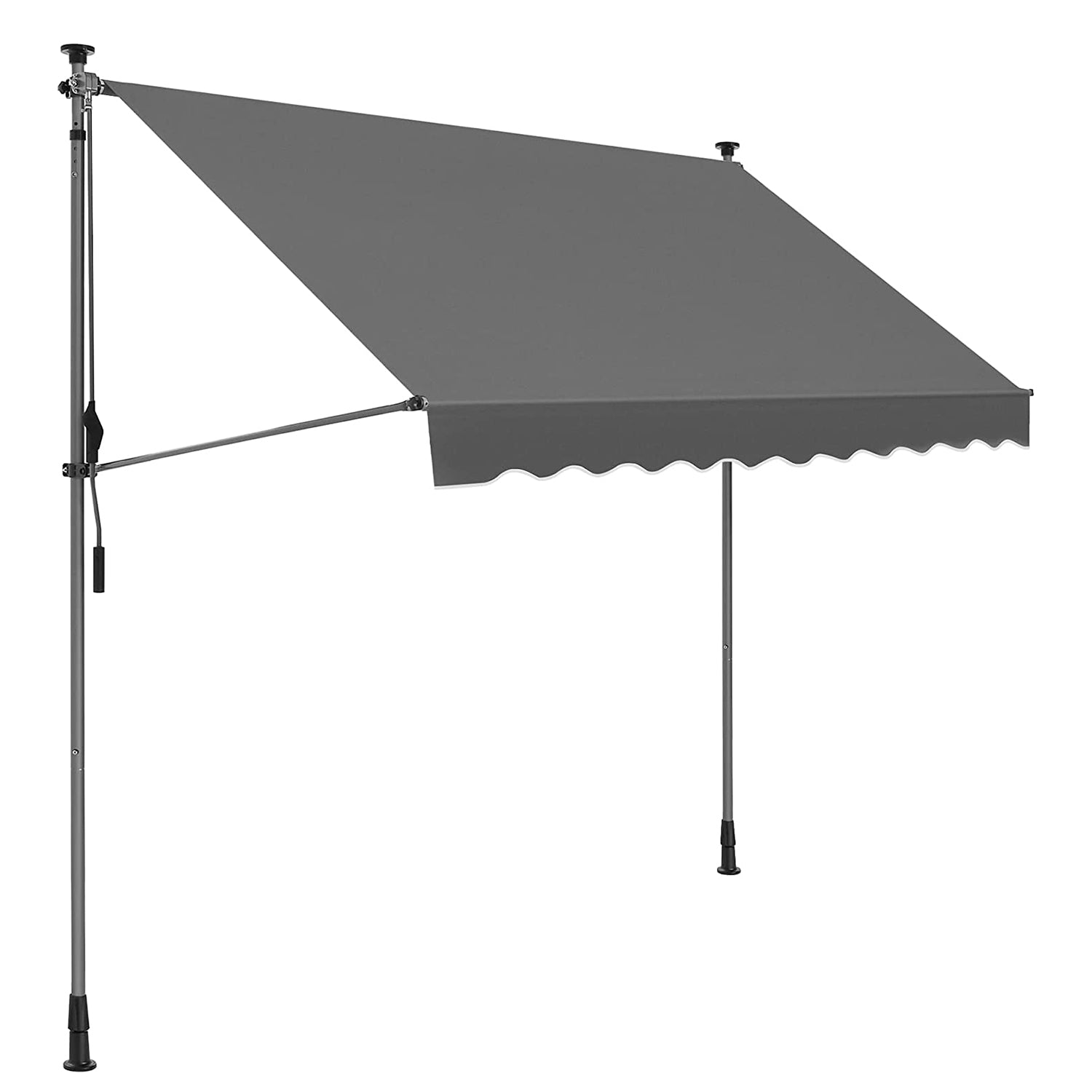 Rolo tenda, 350 x 130 cm, za balkon ili terasu, antracit boje | SONGMICS-vitahome.hr