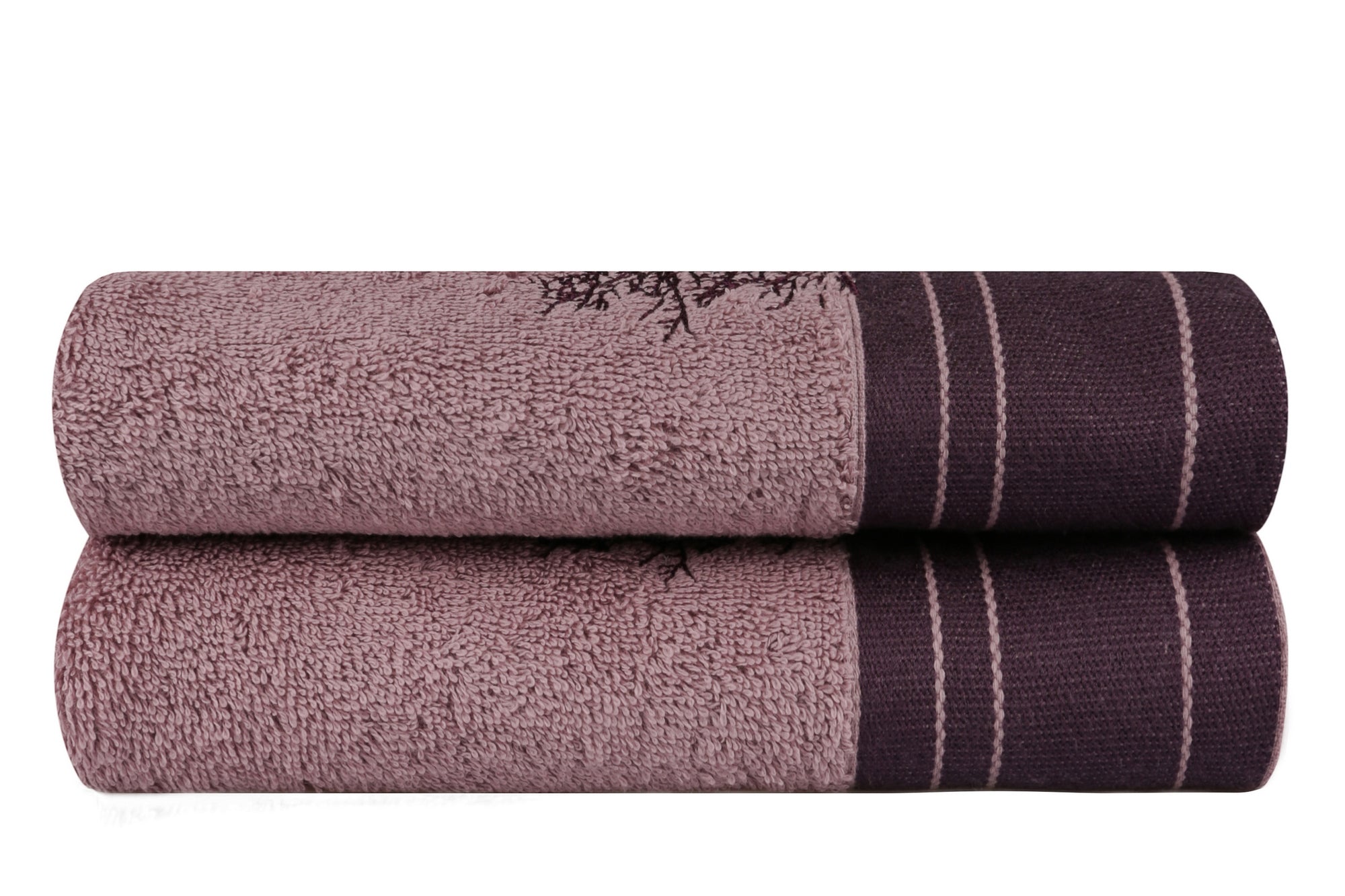 Ručnik za ruke Postavi (2 kom) Infinity - Maroon | AG-vitahome.hr