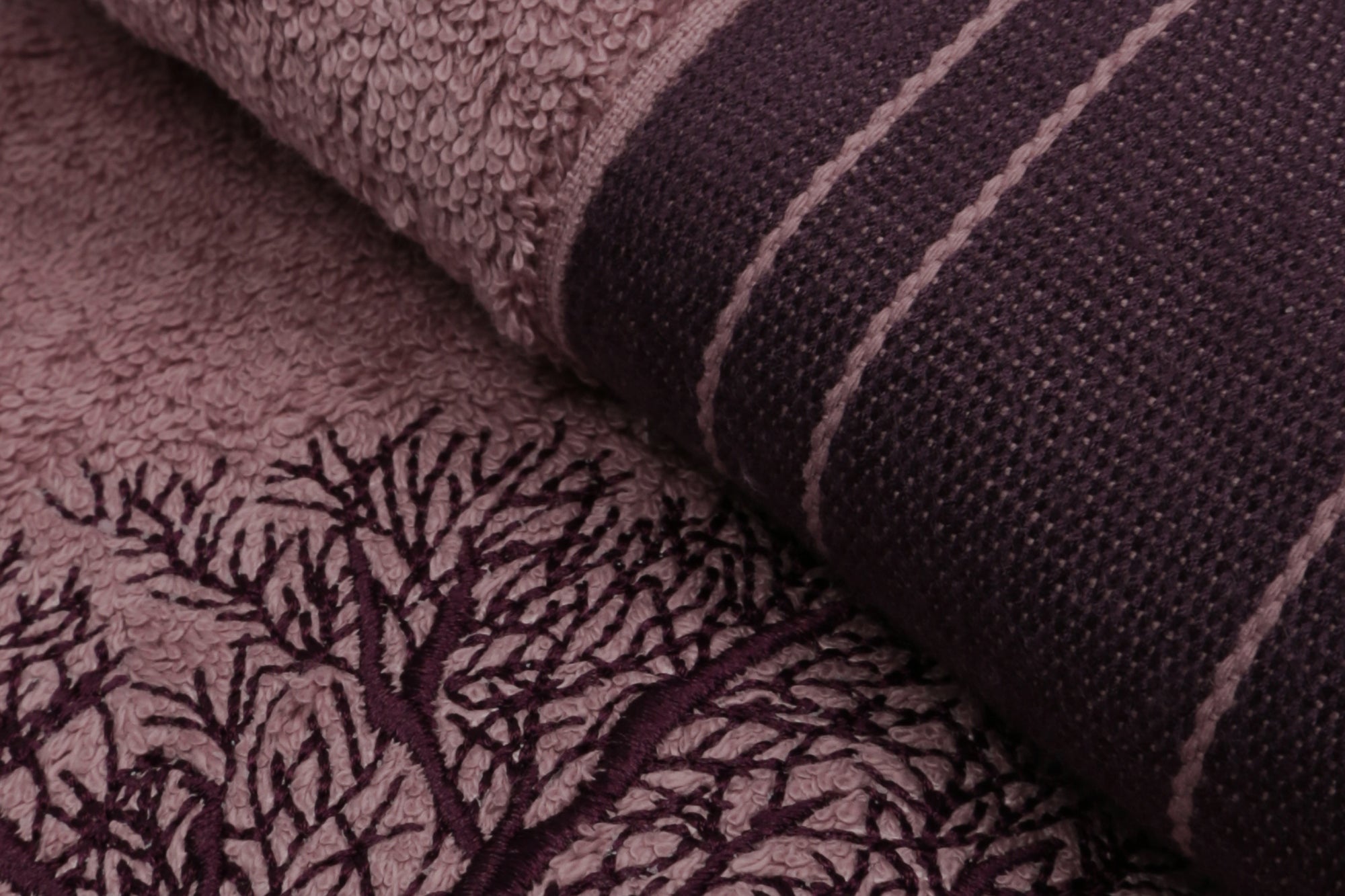 Ručnik za ruke Postavi (2 kom) Infinity - Maroon | AG-vitahome.hr