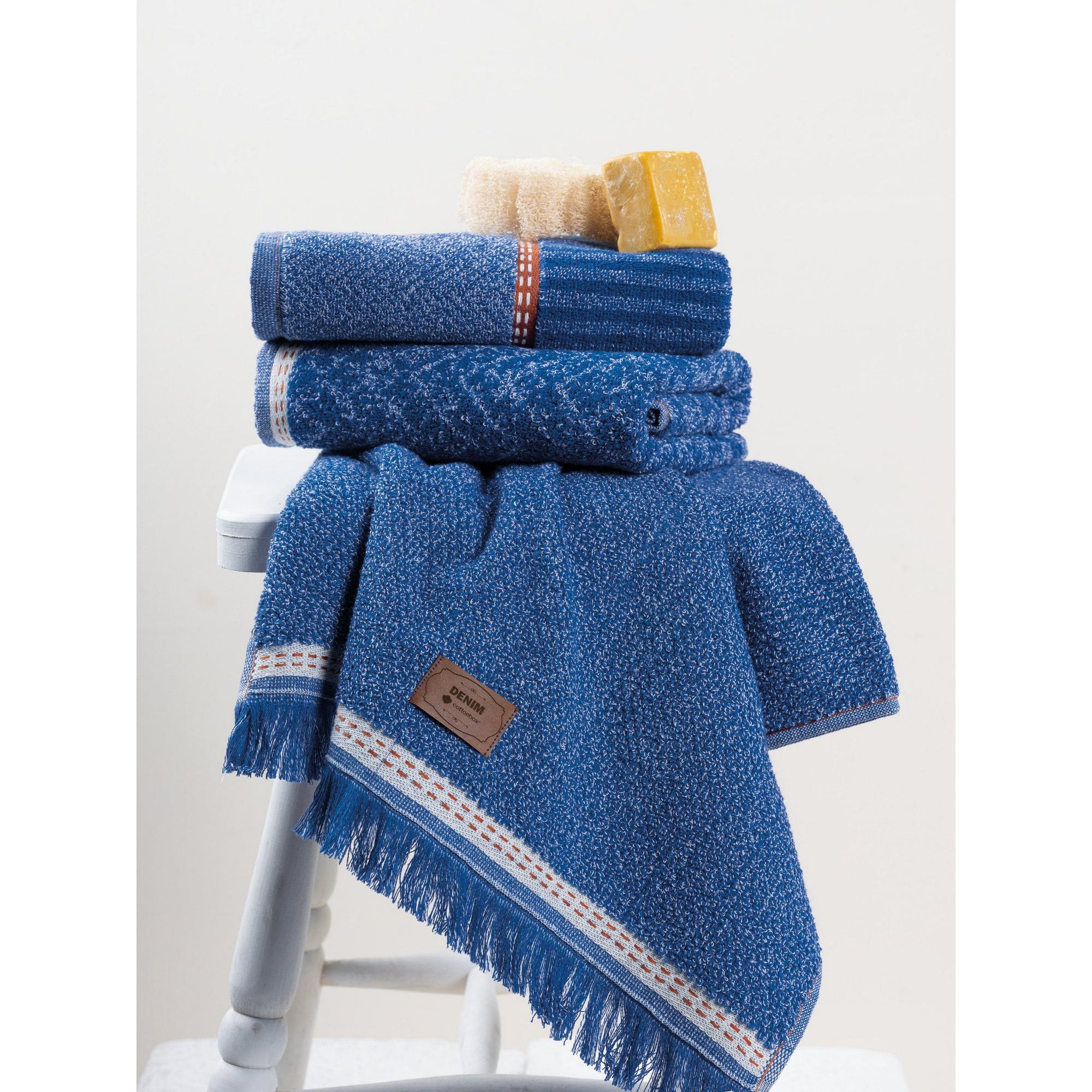 Ručnik za ruke Postavi (3 kom) Denim - Plava | AG-vitahome.hr