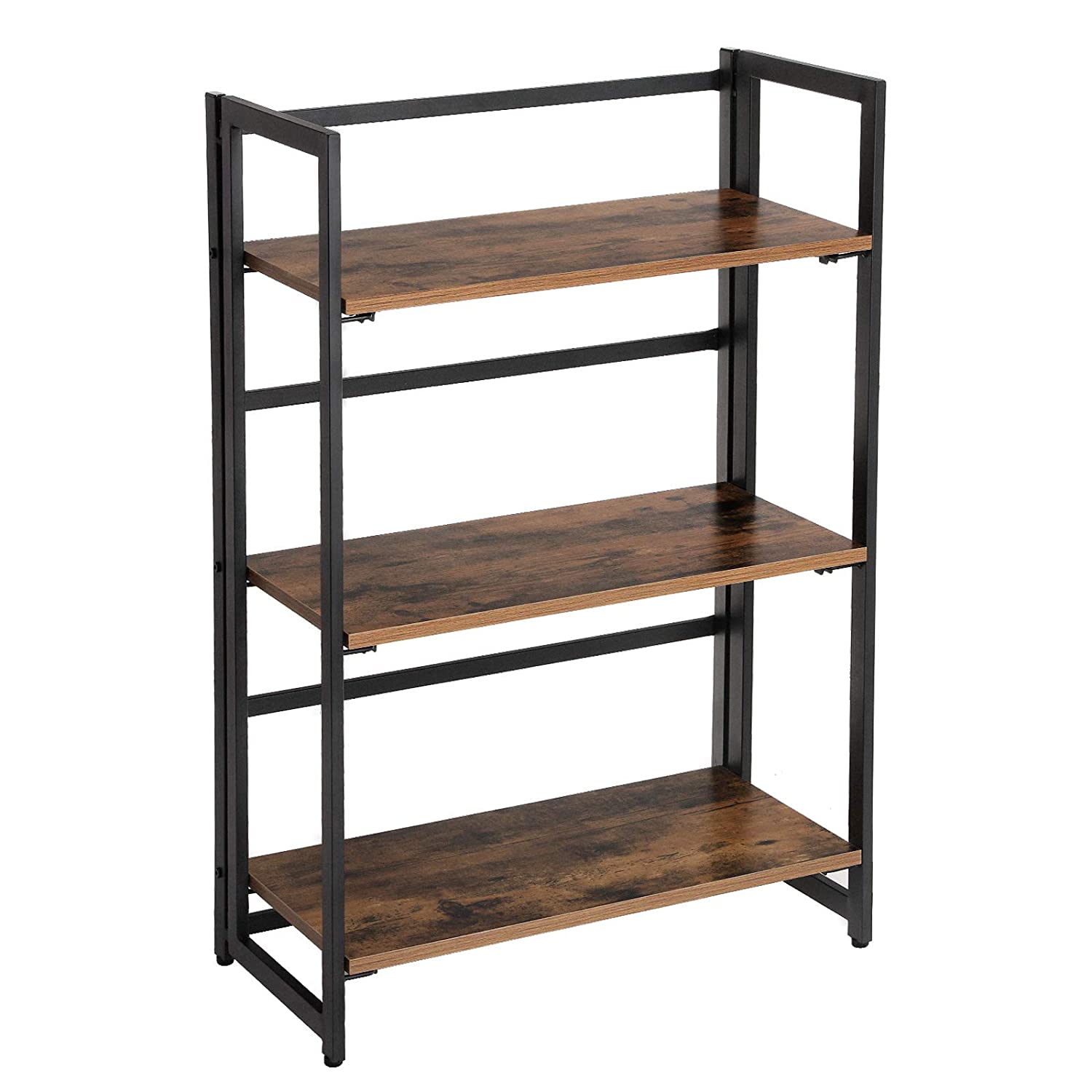 Rustikalna sklopiva polica za odlaganje 60,2 x 30 x 92,8 cm | Vasagle-vitahome.hr