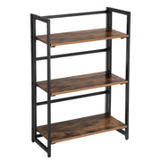 Rustikalna sklopiva polica za odlaganje 60,2 x 30 x 92,8 cm | Vasagle-vitahome.hr