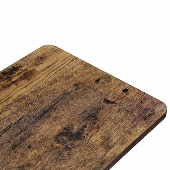 Rustikalni industrijski dizajn stolić na kotačićima, stolić za kavu 50 x 55 x 35 cm | VASAGLE-vitahome.hr