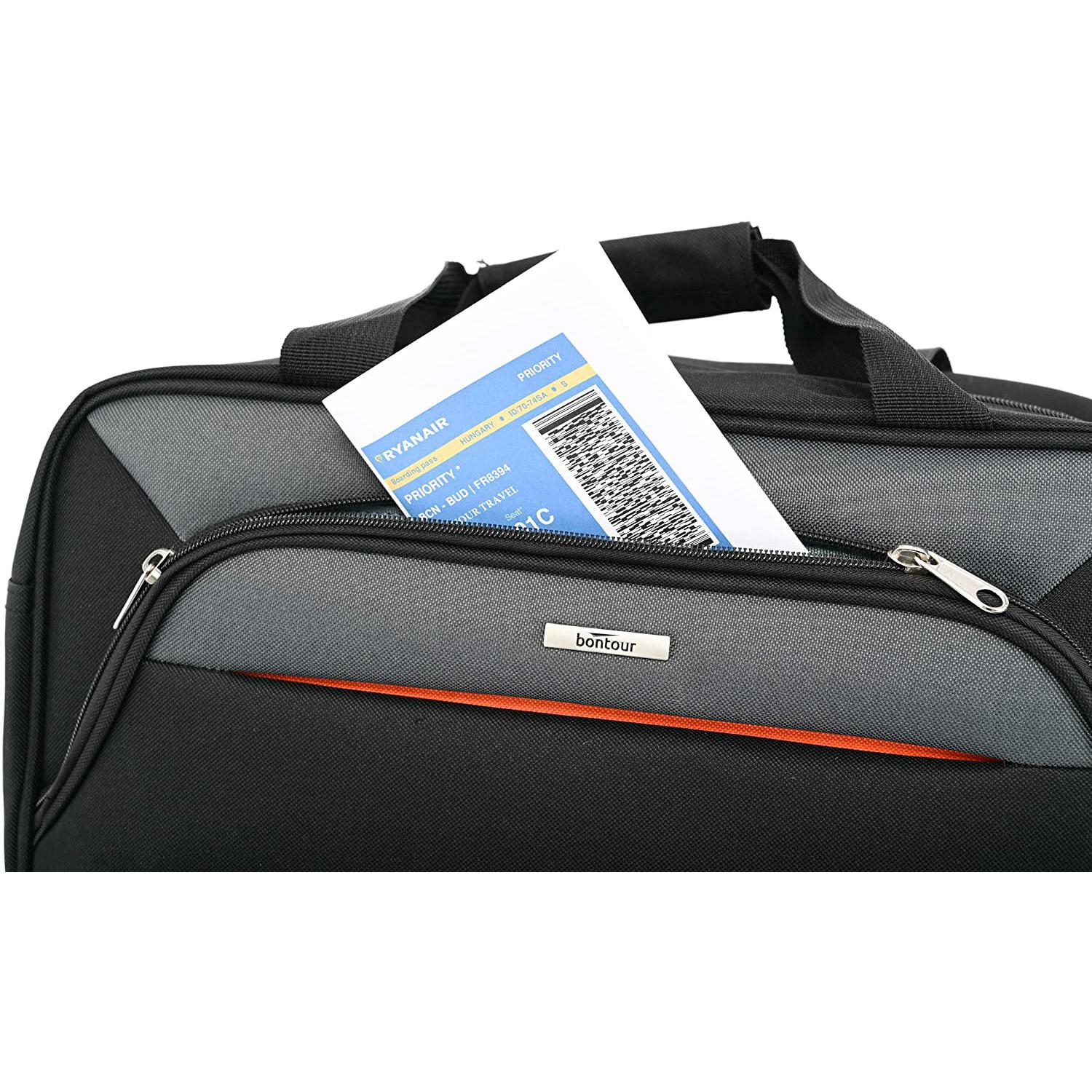 Ryanair/Wizzair kabinska torba 40x20x25 cm, Bontour AIR putna torba, crna | Bontour-vitahome.hr