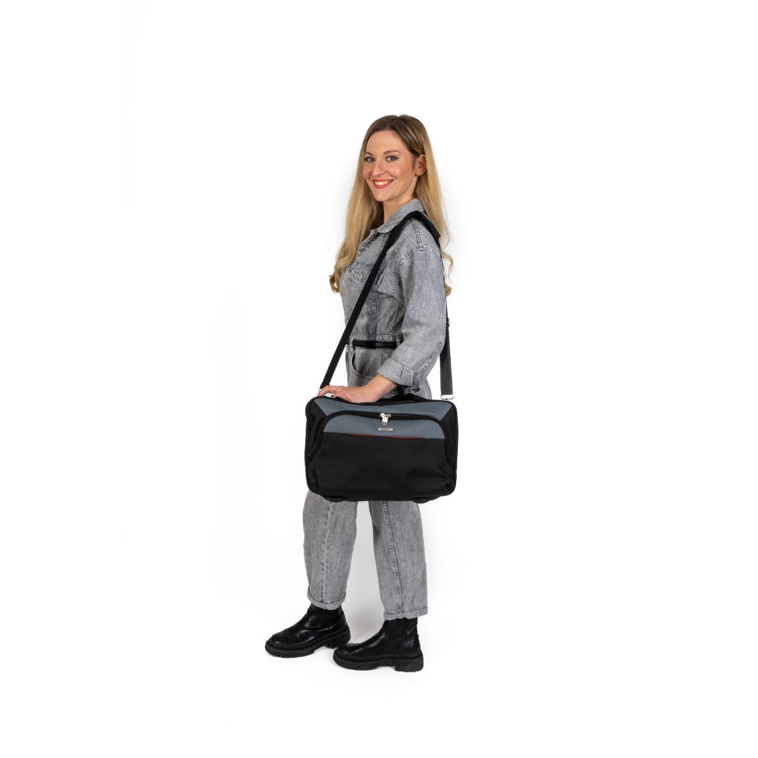 Ryanair/Wizzair kabinska torba 40x20x25 cm, Bontour AIR putna torba, crna | Bontour-vitahome.hr