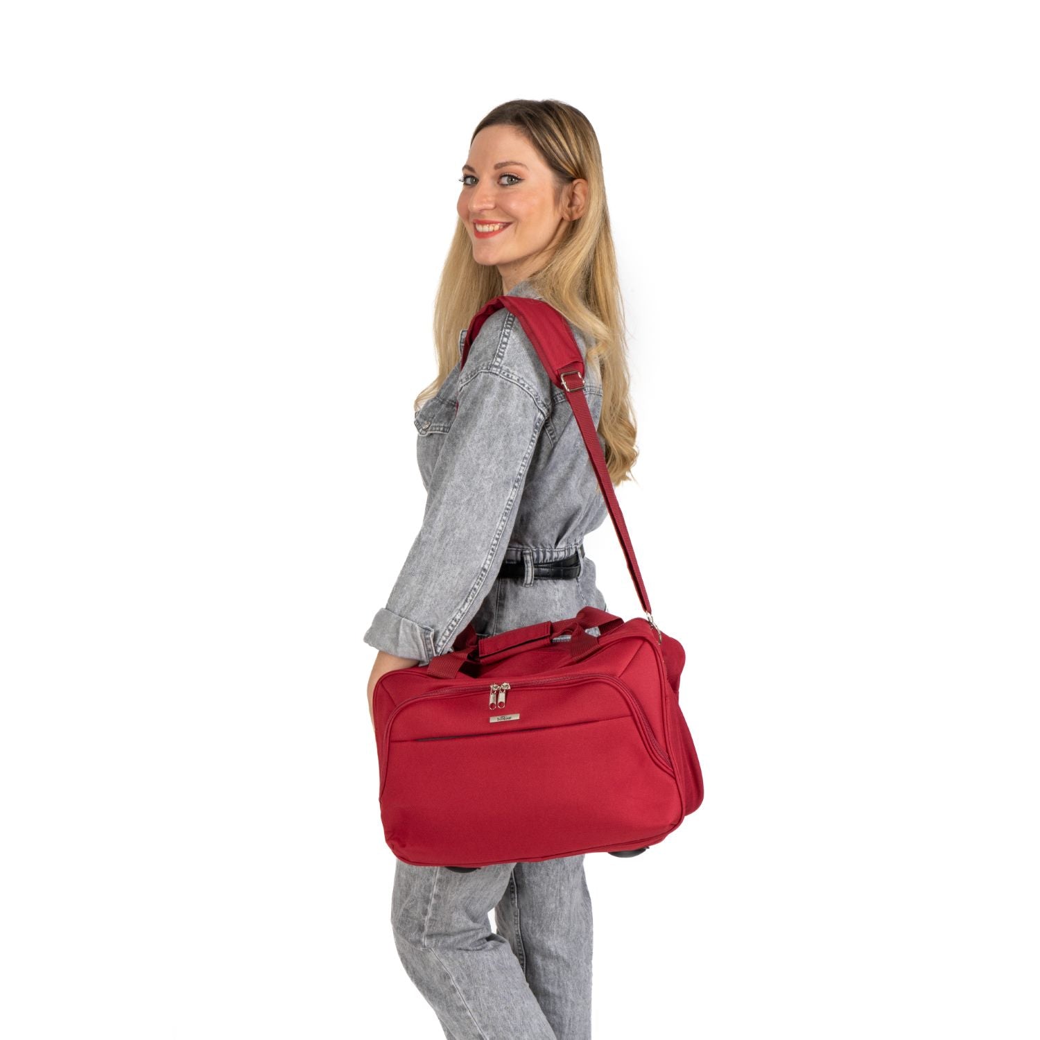 Ryanair/Wizzair kabinska torba 40x20x25 cm, Bontour AIR putna torba, crvena | Bontour-vitahome.hr