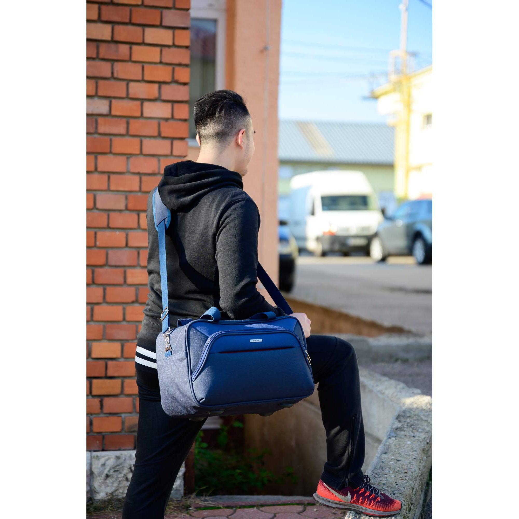 Ryanair/Wizzair kabinska torba 40x25x20 cm, Bontour AIR putna torba, plava | BONTOUR-vitahome.hr
