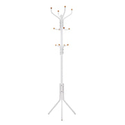 Samostojeća vješalica za kapute, odjeću, metalna, visoka 182 cm, bijela | SONGMICS-vitahome.hr