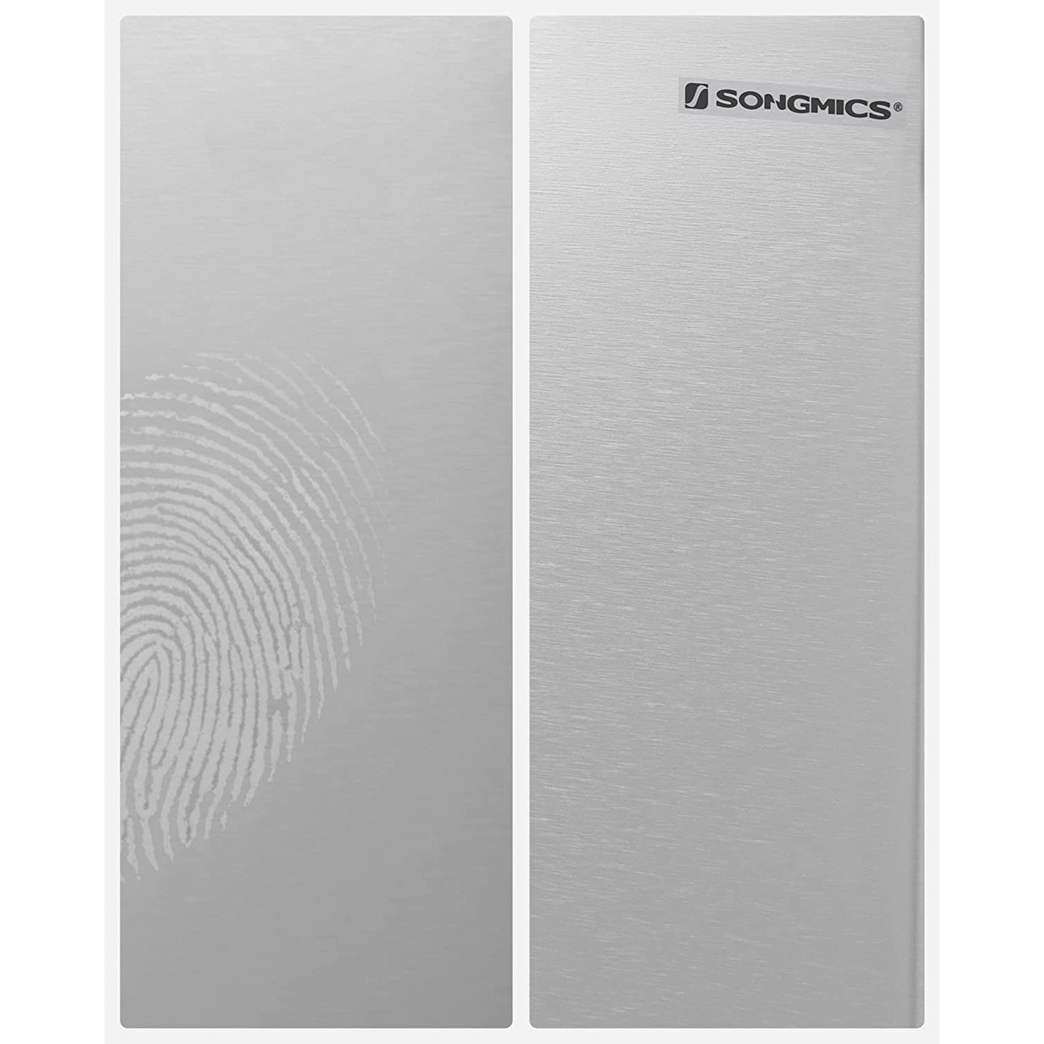 Selektivna kanta za smeće, sakupljač kuhinjskog otpada, nehrđajući čelik, 2 x 24 L | SONGMICS-vitahome.hr