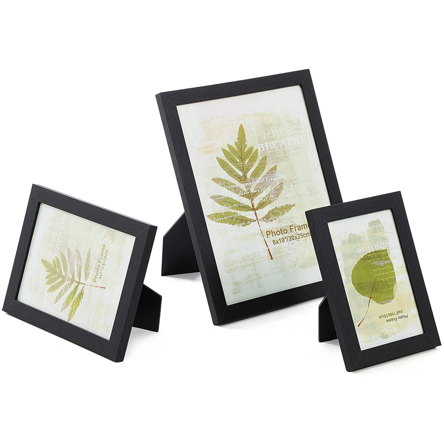 Set od 10 okvira za fotografije, crne boje | SONGMICS-vitahome.hr