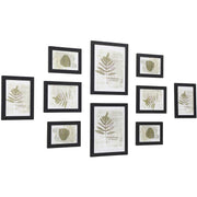 Set od 10 okvira za fotografije, crne boje | SONGMICS-vitahome.hr