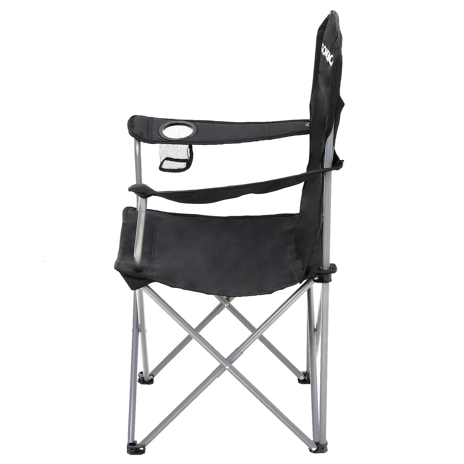 Set od 2 sklopive stolice za kampiranje, ergonomske stolice s držačem za čaše | SONGMICS-vitahome.hr
