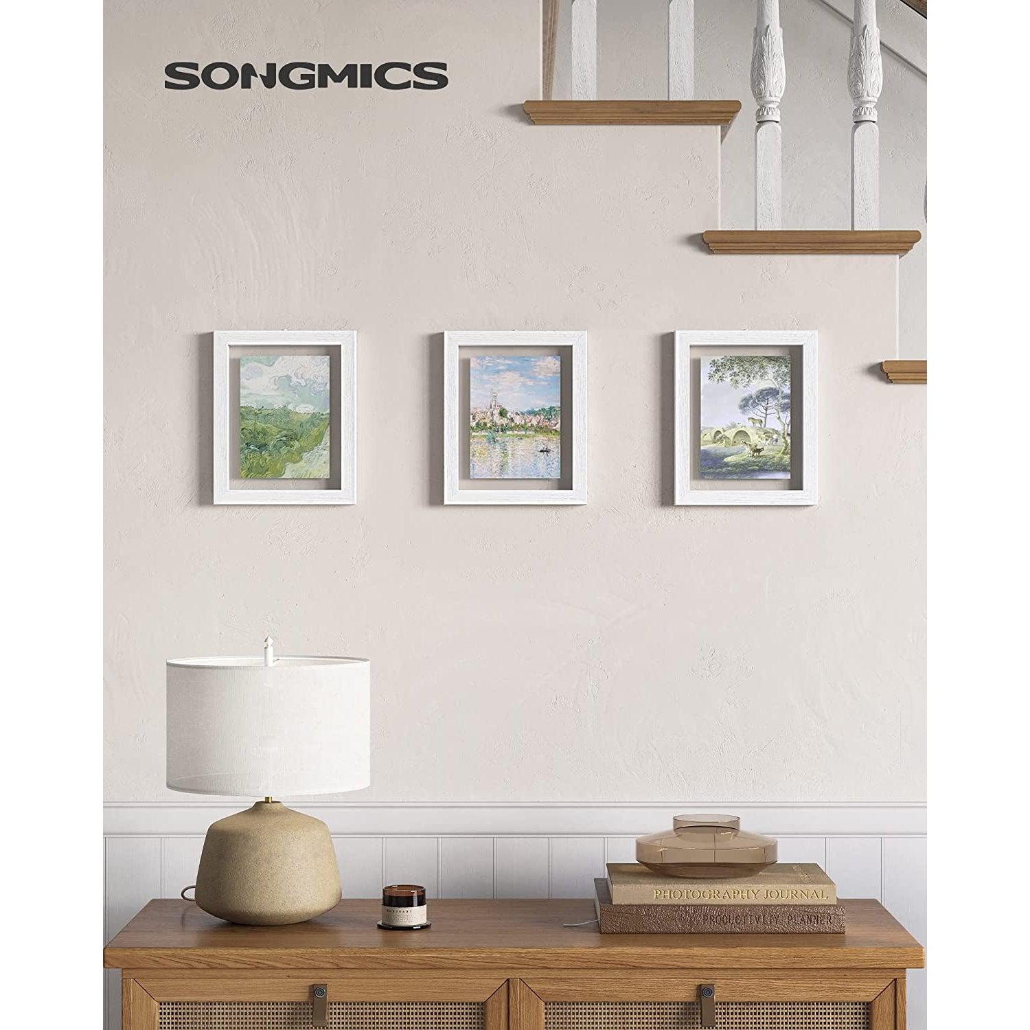 Set od 3 okvira za slike, bijele boje | SONGMICS-vitahome.hr