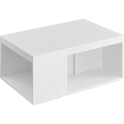 Set od 3 stolića za kavu, mali stolići, 30 x 60 x 40 cm, bijeli | VASAGLE-vitahome.hr