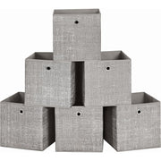 Set od 6 sklopivih kutija za odlaganje 30 x 30 x 30 cm, taupe | SONGMICS-vitahome.hr
